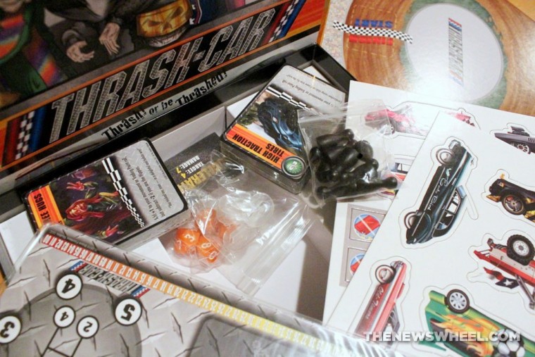 Thrash Car Racing Board Game Review Solar Flare packaging