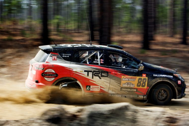 Toyota Rally RAV4 Sandblast win
