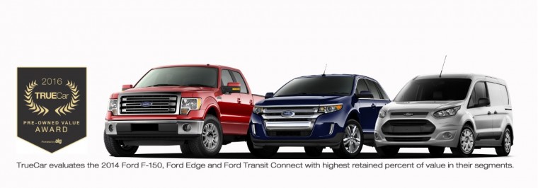 Ford Wins Three TrueCar Pre-Owned Value Awards