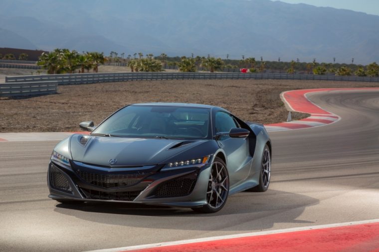 The 2017 Acura NSX features a starting MSRP of 156,000 and comes with four motors that combine to produce 573 horsepower