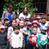 China Development Research Foundation volunteer teachers at Village Kindergarten