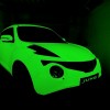 Glow-in-the-dark Nissan Juke