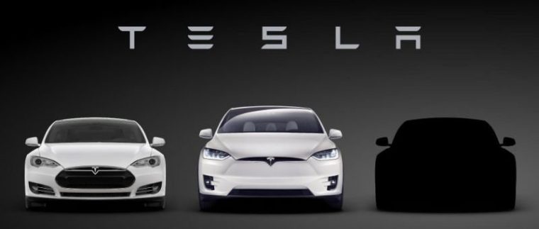 tesla lineup model 3 reveal