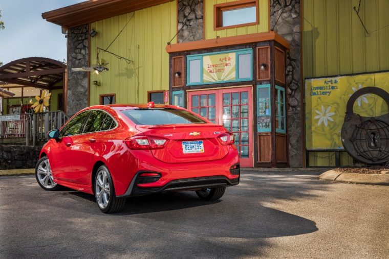 The 2016 Chevrolet Cruze is good for an EPA-estimated 42 mpg on the highway, comes with a turbo engine, and carries a starting MSRP of $16,620