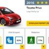 The 2016 Toyota Prius earned five stars from Euro NCAP