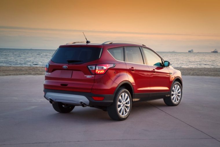 The Ford Escape crossover comes with new safety and entertainment technology for the 2017 model year, while still maintaining a starting MSRP of $23,600