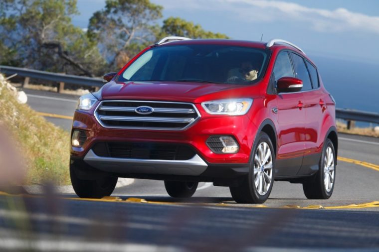 The Ford Escape crossover comes with new safety and entertainment technology for the 2017 model year, while still maintaining a starting MSRP of $23,600