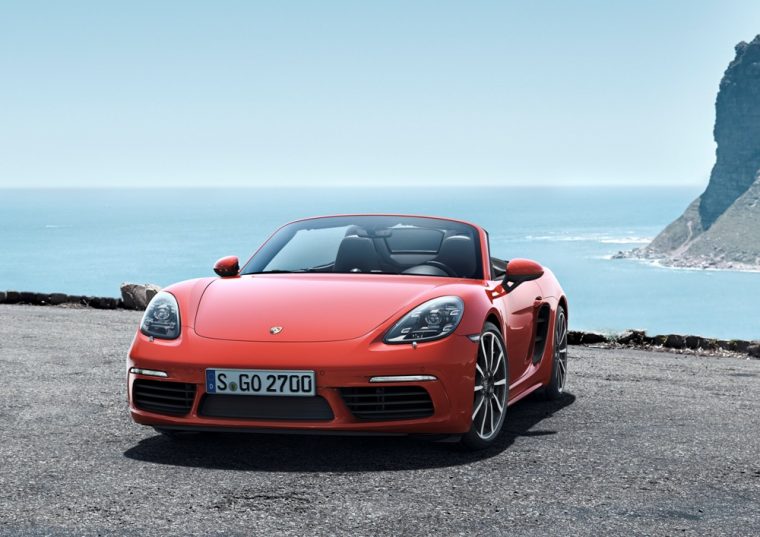 The 2017 Porsche 718 Boxster carries a starting MSRP of $56,000 and it can accelerate from 0 to 60 mph in less than five seconds