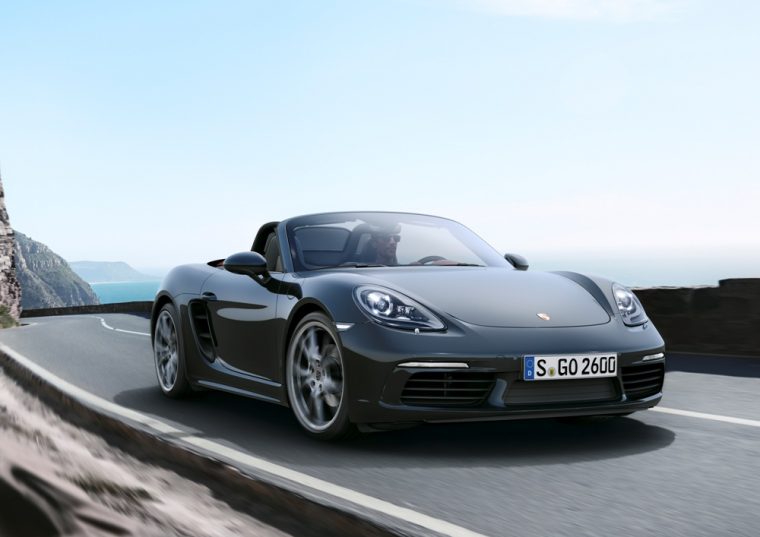 The 2017 Porsche 718 Boxster carries a starting MSRP of $56,000 and it can accelerate from 0 to 60 mph in less than five seconds