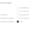 Applicant history with Ford