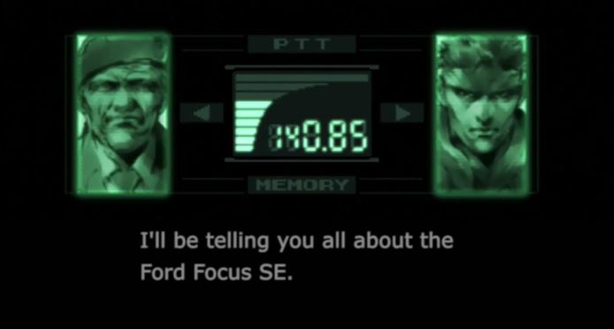 David Hayter reprises role as Solid Snake Ford Commercial