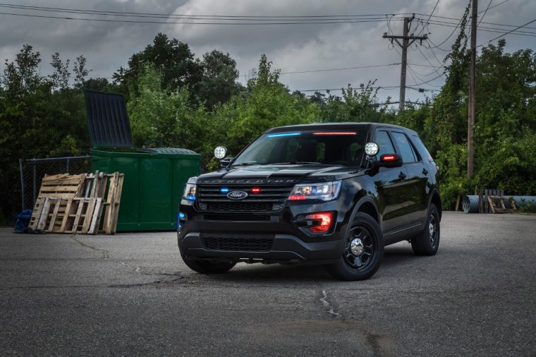 2017 Ford Police Interceptor Visor Light Bar