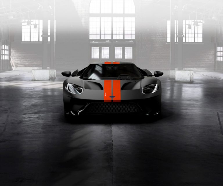 Ford GT Competition Orange Stripes