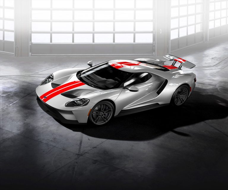 Ford GT Graphite wheels with Black lug nuts