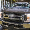 A Ford Super Duty being built at Ohio Assembly Plant