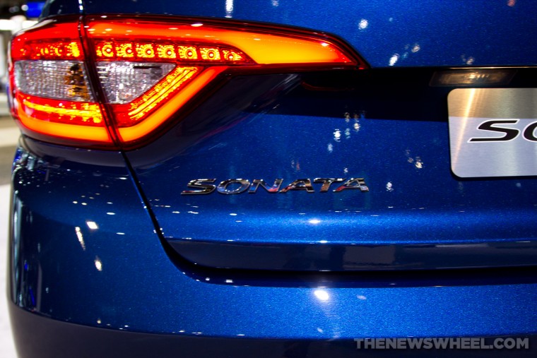 Hyundai Sonata bumper badge
