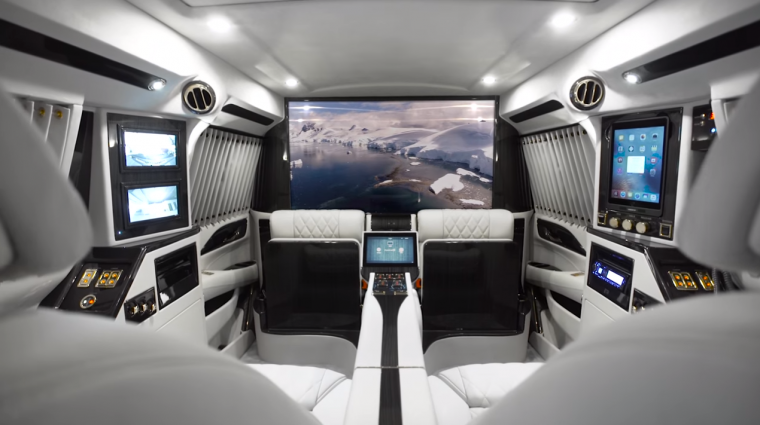 The Sky Captain Piano Edition Cadillac Escalade has been created by Lexani Motorcars