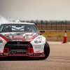 Nissan GT-R drifting