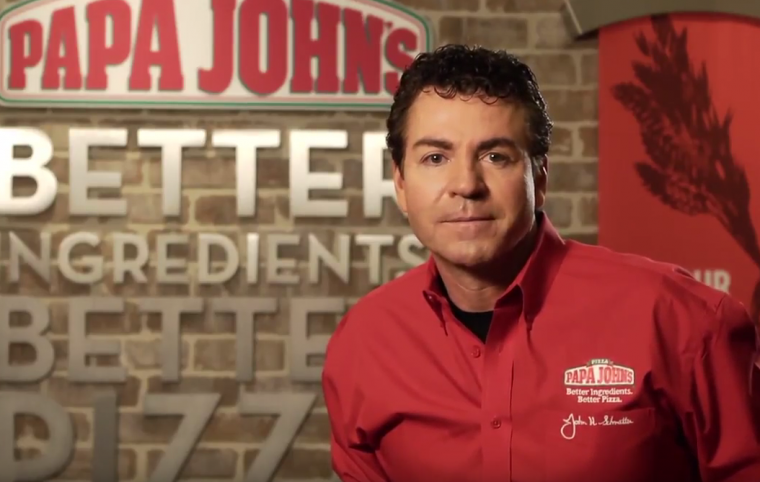 Papa John's CEO John Schnatter