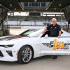 Team Owner will drive a special-edition Chevy Camaro pace car at the 100th running of the Indianapolis 500