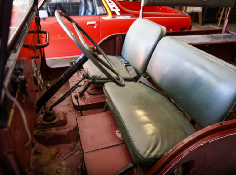 Ronald Reagan Willys CJ-6 Front Seats