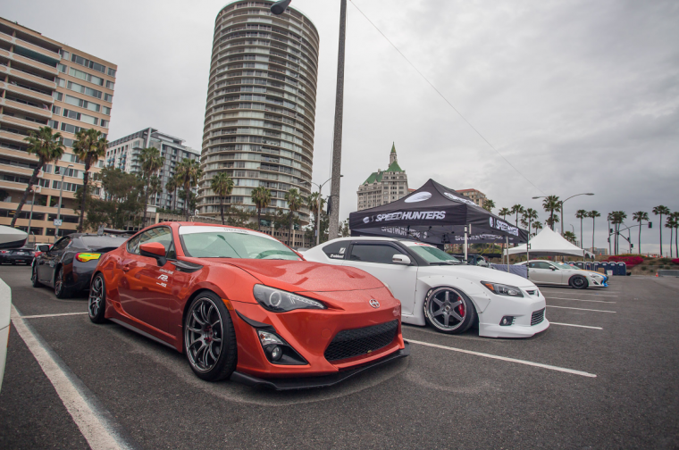 Scion-only car show