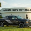 Special Operations Chevy Silverado in front of National Navy SEAL Museum