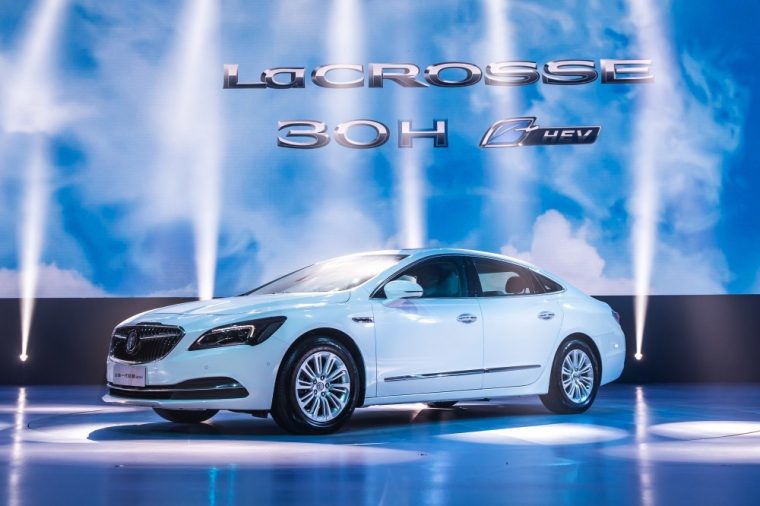 The new Buick LaCrosse Hybrid Electric Vehicle made its world debut at the 2016 Beijing Auto Show