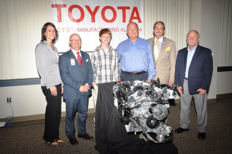 Toyota Alabama Engine Donation