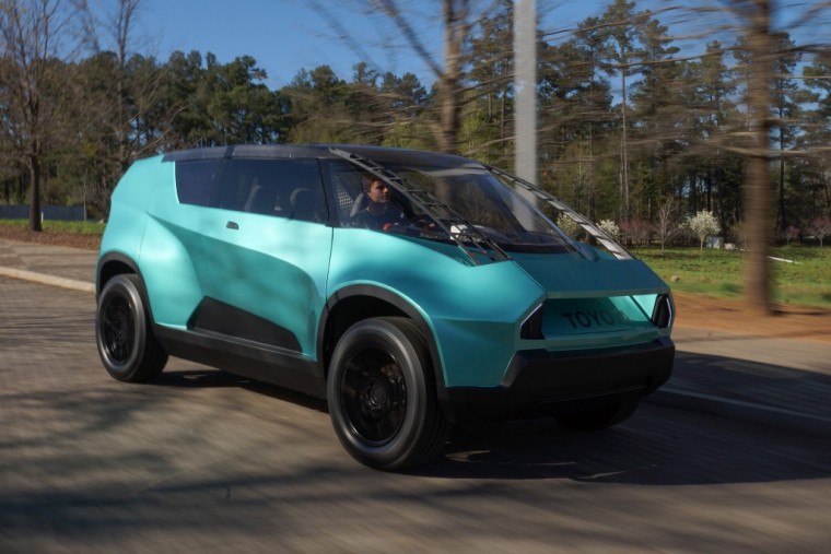 The Toyota uBox concept, created by Deep Orange, the collaboration between Toyota and students at t Clemson University’s International Center for Automotive Research