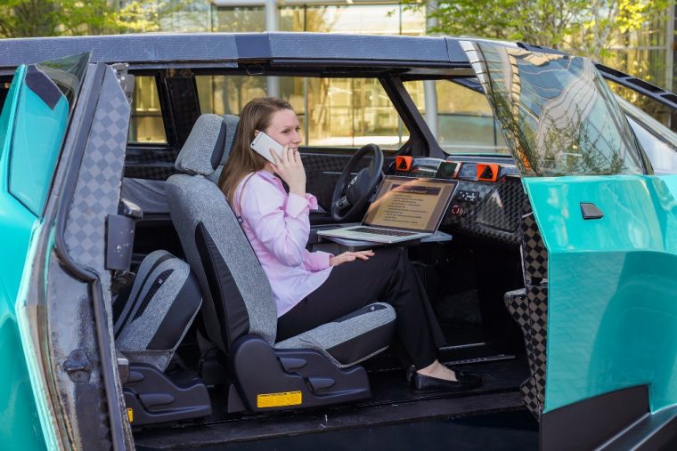 The Toyota uBox concept, created by Deep Orange, the collaboration between Toyota and students at t Clemson University’s International Center for Automotive Research