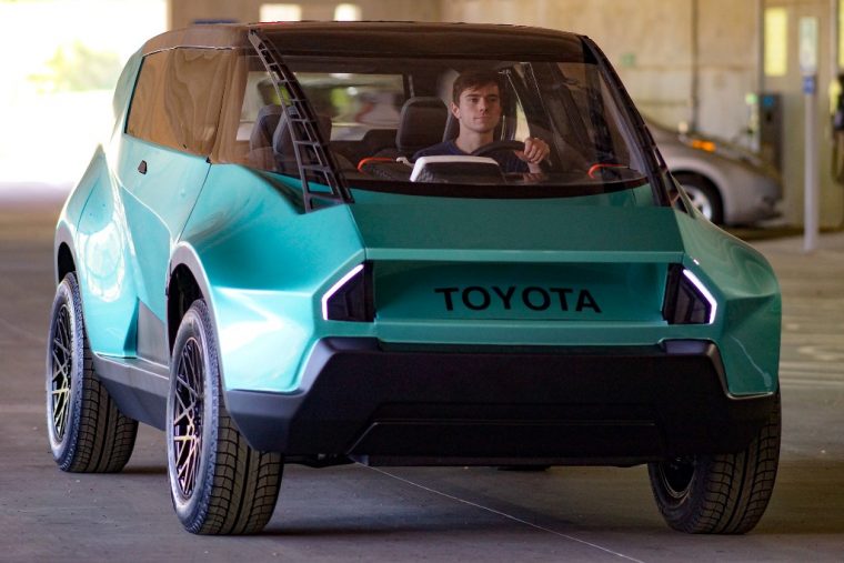 The Toyota uBox concept, created by Deep Orange, the collaboration between Toyota and students at t Clemson University’s International Center for Automotive Research