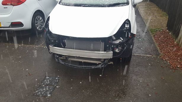 Vauxhall Corsa Front theft