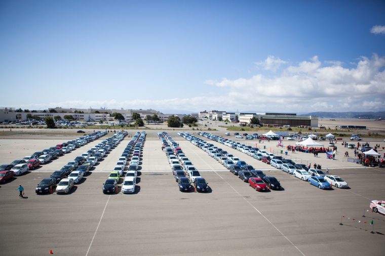 toyota prius world record most vehicles in hybrid parade