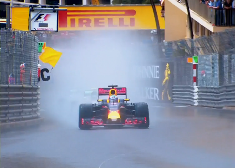 2016 Monaco Grand Prix - Wet Conditions