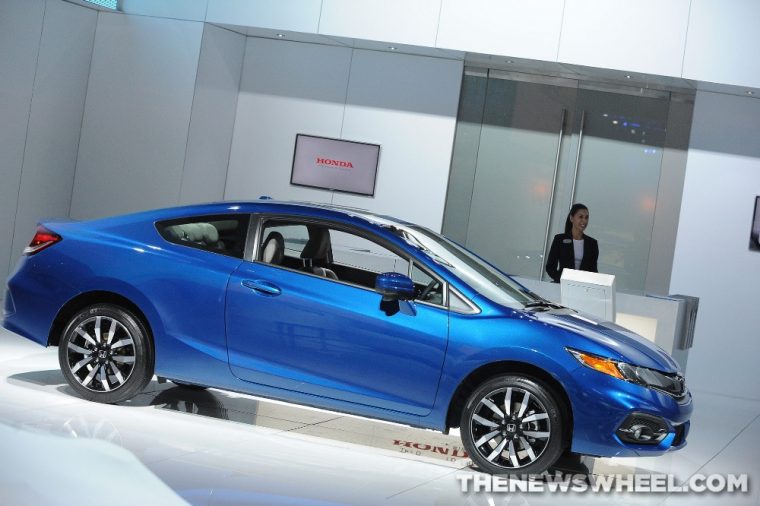 The 2015 Honda Civic Coupe received a five star overall safety rating from the NHTSA and carries a starting MSRP of 18,290