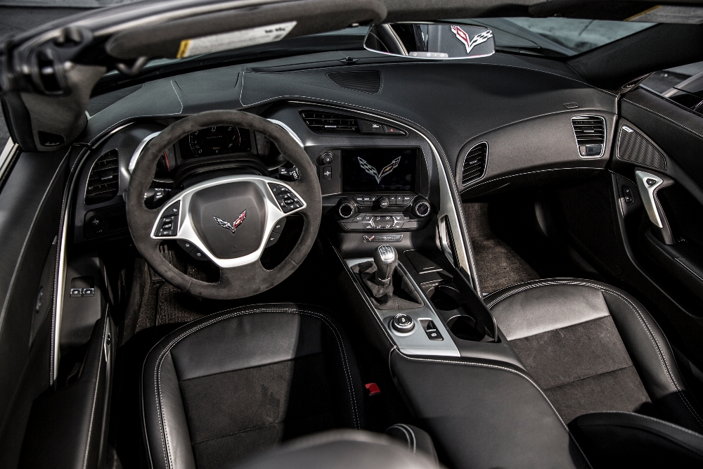 2016 Chevrolet Corvette Stingray Convertible Interior The