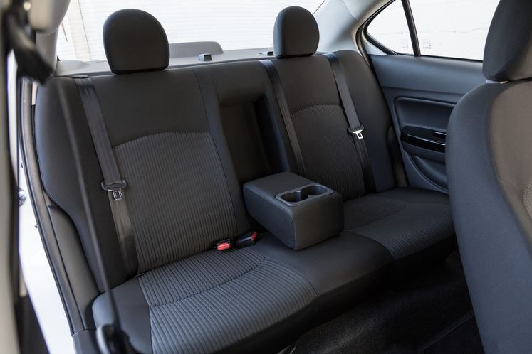 2017 Mitsubishi Mirage G4 Back Seats