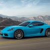 The exterior of the 2017 Porsche 718 Cayman has been updated and there will also be new engine options underneath the hood