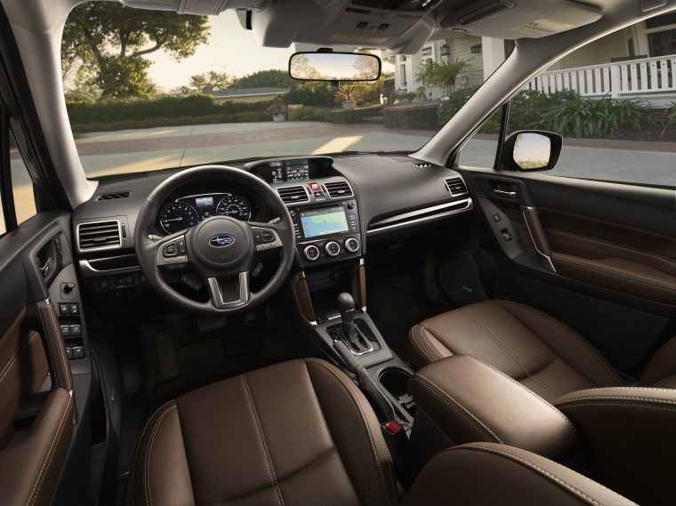 2017 subaru forester interior