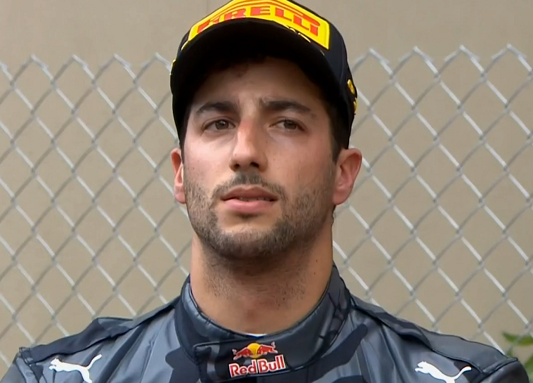 2016 Monaco Grand Prix - Sad Ricciardo