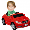 Donald Trump's ten-year-old son Barron Trump and his toy Mercedes