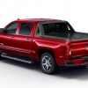 Rear view of Chevy Silverado High Desert special edition, available on LT, LTZ, and High Country trim levels