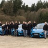 Ford Performance team with Focus RS