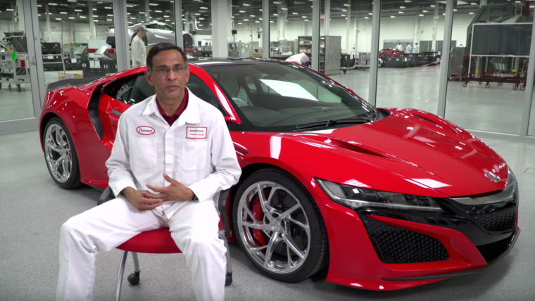 Who Makes A Honda Video Profiles 2017 Acura Nsx Production Project Leader The News Wheel