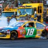 Toyota racecar driver Kyle Busch picked up his third win of the NASCAR season at this past Saturday’s race at Kansas Speedway