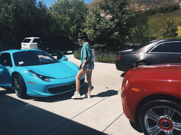Kylie Jenner’s car collection valued at more than $1 million