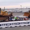 Motorbikes and ATVs confiscated by the NYPD were recently destroyed using a bulldozer and the carnage was streamed live on Facebook