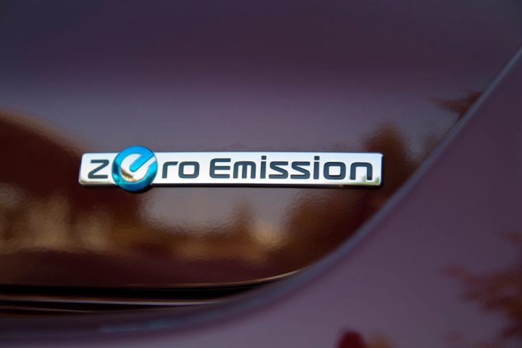 2016 Nissan LEAF Badge