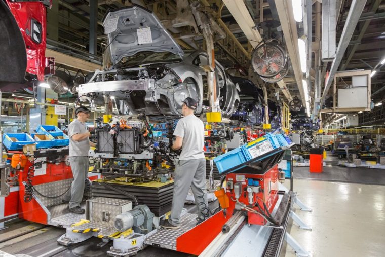 Nissan LEAF factory Sunderland UK